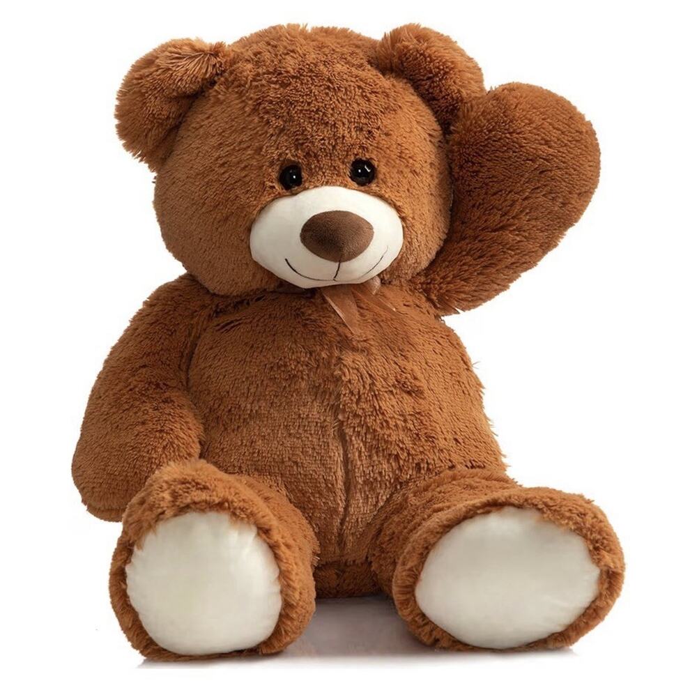 NEW 36” Giant Teddy Bear Plush Stuffed Animal Brown Soft Oversized Cuddly